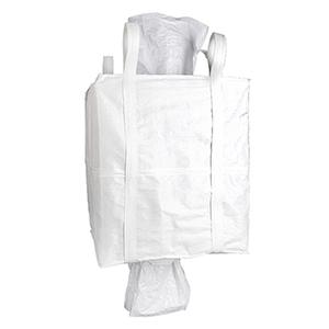 Filling and Discharge Spout Bulk Bag with 4 Corner Cross Loops