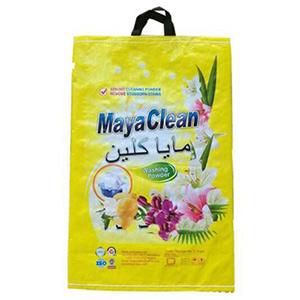 Woven Polypropylene Bag with Handle For Detergent Powder