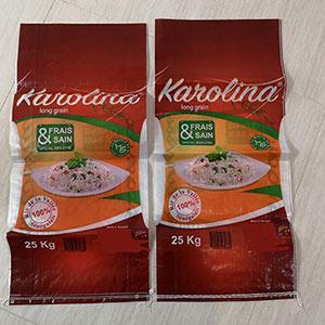 Woven Polypropylene Long Grain Rice bag Woven Polypropylene Long Grain Rice bag
